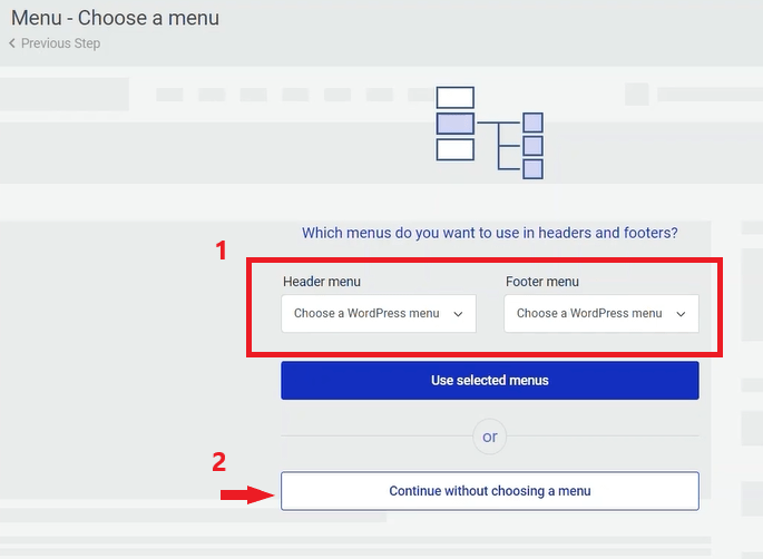 thrive apprentice - choose a menu