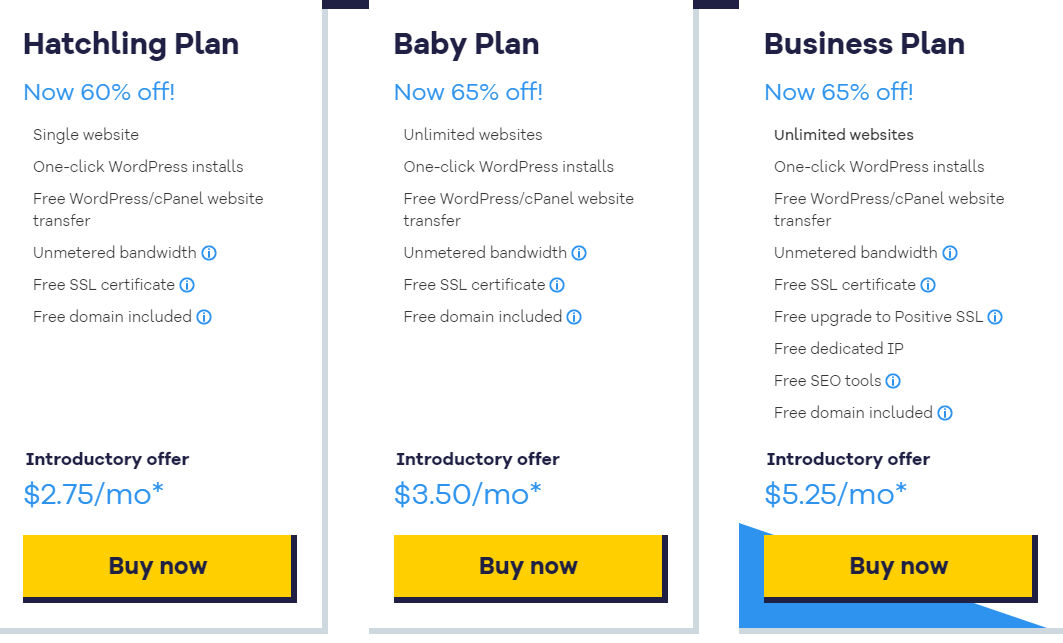 hostgator-hosting plan